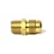 Thrifco Plumbing No. 48 5/8 Inch X 1/2 Inch Brass Flare MIP Adapter 4401143 - alternate 3